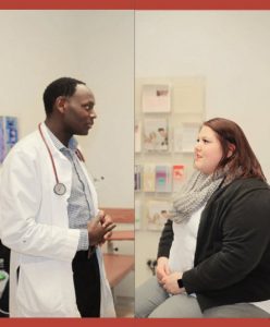 Doctor and patient